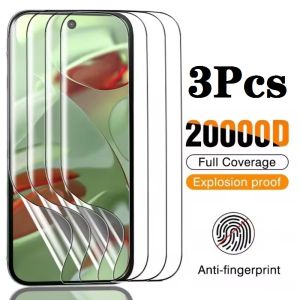 3Pcs Full Cover Hydrogel Film For Samsung Galaxy A04 A04s A03s A8s A9s A60 A01 A41 A31 A21 A13 5G Screen Protector