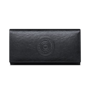 WILLIAMPOLO | Stylish Long Mens Wallet Made of Vegetable-Tanned Leather