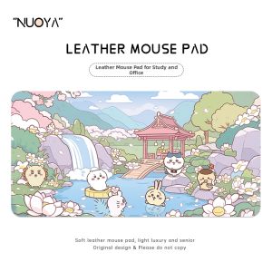 KALLDUN | Large Cute Leather Mousepad Waterproof and Stain Resistant
