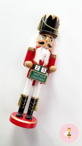 Pinky Bee Dekorasi Natal Nutcracker Days To Christmas 36cm 67413500