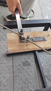 Manual Wire Bender 0-180° Adjustable Steel Bar Metal Rod Bending Tool For Craft & Construction