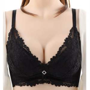 🇲🇾 Ready Stock High Quality 3CM Push Up Bra(No Wired)(3 Hooks)(Span Tebal-3cm)