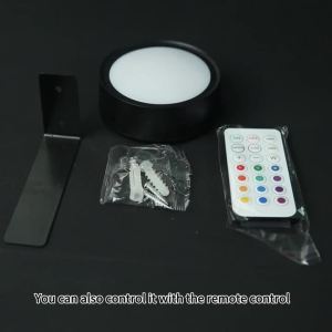 XIWANGFIRE | Magnetic LED Wall Light Night Dimmable Magnetic Picture Lights 360° Rotation Touch Remote Control Cabinet Spotlight Night Lamp