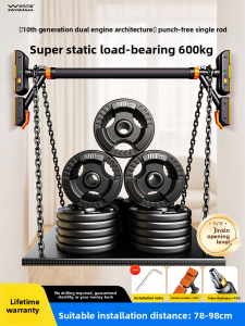 XINYIWANJIA | Height Increasing No Drilling Pull Up Bar for Kids Swing and Gym Rings