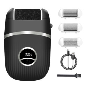 Electric Digital Display Foot Grinder Peeling Trimmer Remove Foot Skin Foot File Callus Remover for Feet Pedicure Tools