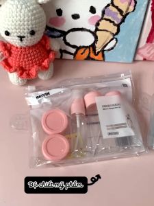 Bộ Chiết Mỹ Phẩm Mini BEIYIN Gồm 7 Chi Tiết Kèm Túi Zip Nhỏ Gọn Tiện Lợi Đựng Mĩ Phẩm Khi Đi Chơi Du Lịch