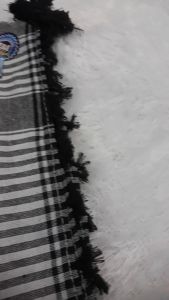 SORBAN PRIA TERBARU SORBAN ARRABANI DASAR PUTIH MOTIF JAGUNG SURBAN SANTRI KEREN