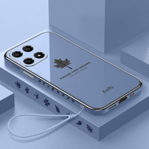 Honor200Smart Full Cover Anti-Fall Protection Case Huawei Silicone Strap Hanging Design Curved Screen Shell Heat Dissipation Version