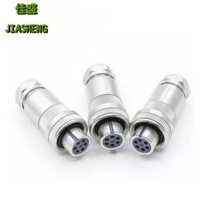 Đầu Nối Van Tỷ Lệ 7 Lõi Đầu Nối Van 4 Lõi Chống Thấm Nước Đầu Nối JIASHENG Banana Plug Cu Đúc Vàng Tần Số Thấp