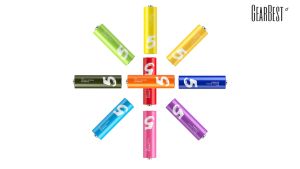 XIAOMI ZMI 5(AA) / 7(AAA) Battery 1.5V Rainbow Disposable Batteries