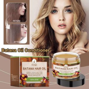 Batana Organic Hair Treatment Oil Enhances Hair Skin Radiance Nourishment Reduce Hair Loss Promotes Hair Growth Serum Haircare