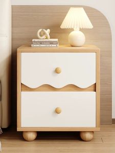 Home Narrow Nightstand Bedside Table