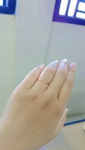 CINCIN EMAS KADAR 6K ATAU 300 MODEL SIMPLE PERMATA SATU KODE CK 319