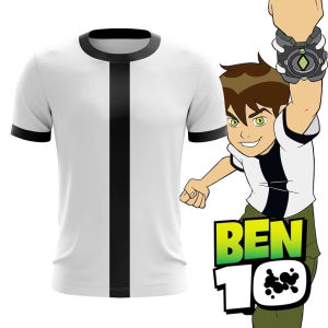 New Anime Omnitrix Ben10 Cosplay T-Shirts 3d Ben Tennyson Print Kid Cartoon Tee Summer Men Women Harajuku Short Sleeve Y2k Tops