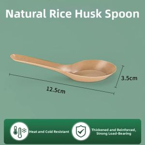 RONGSEN | Disposable Food-Grade Paper Bowl Spoon Set