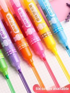 M&G | Dual Tip Sloped Highlighter Pen Colored