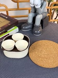 ชุดน้ำชา แบบพกพา ชุดถ้วยชาเดินทาง Ruyi Ceramic Express Cup ชุดชงชากังฟู