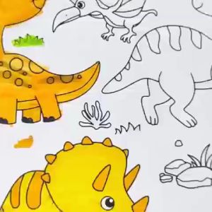 TORAS 3m Childrens graffiti scroll coloring painting drawing paper can be attached to the wall not dirty