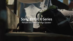 【1 Year Warranty】Original Sony SRS-XB100 Wireless Bluetooth Speaker Outdoor Speaker 3D Stereo Surround Sound Portable Speaker Gaming Speaker Powerful Bass Hands-free calling Wireless Spekar with Microphone Pembesar Suara Bluetooth Long Battery Life