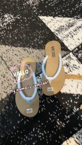JAMILAH 3LOOK Sandal Wanita Dewsa Terbaru 2024 Kekinian Jepit Balon Korea