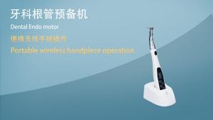 NICEDEN Dental Endodontic Endo Motor Cordless LED 16:1 Contra Angle With Reduction Head Low Speed Hand-piece Dentistry Endodoncia Treatment