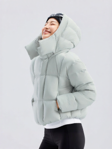 Pioneer camp | Thickened Short Down Jacket Hooded