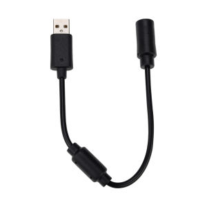 10 Chiếc 26cm Đen USB Ngắt Kết Nối Cáp Dành Cho Xbox 360 Bộ Điều Khiển Không Dây Mở Rộng Dây Adapter Thay Thế Dây Nối Dài