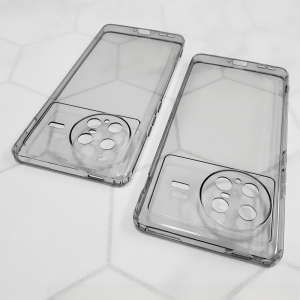 Vivo X Note Viền Tròn Siêu Mỏng Xuyên Thấu Vỏ Bảo Vệ Chống Rơi Mềm Vỏ Lớp Ngoài Bảo Vệ Toàn Bộ Ống Kính Màu Đen Matte Finish