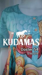 Daster 54 Batik Kuda Mas LD 120 cm - 130 cm | 3 Kancing Busui