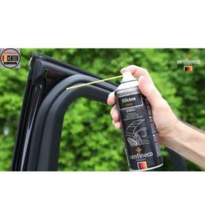 Chai xịt dưỡng ron cao su cửa ô tô Senfineco 9990 Silicon Spray 450ml