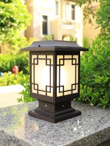 VINCAN | Waterproof Solar LED Pillar Light