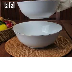 INDO KERAMIK Mangkok Saji Lis Emas HORECA 20 cm