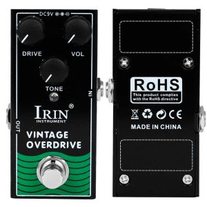 IRIN | IRIN RF-01 Vintage Overdrive Đàn Guitar Điện Tác Dụng Bàn Đạp Cổ Điển Tubescreamer True Bypass Kim Loại Phụ Kiện Guitar