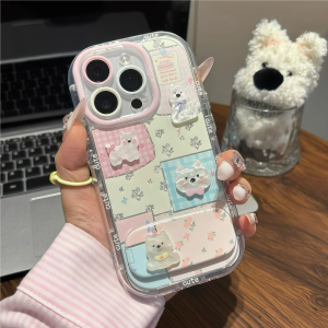 Floral Phone Case for Xiaomi 17Promax 15Pro 13/12 Lens Full Cover Redmi K80Pro Personalized K70 Cartoon Civi5 Women Note15/14