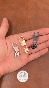 Đầu Kéo Dây Kéo Kim Loại Răng 5 Q1274 Hợp Kim Kẽm Bền Đẹp Chống Gỉ – Phụ Kiện Đồ Da Handmade