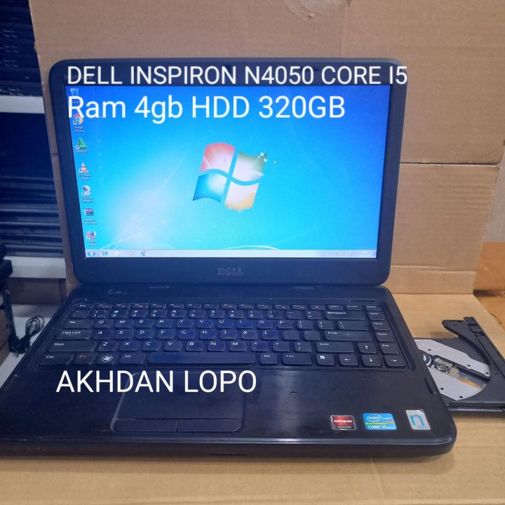 LAPTOP DELL INSPIRON N4050 CORE I5 RAM 4GB HDD 320GB TERMURAH
