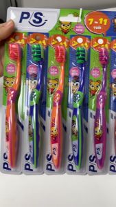 Bàn chải P/S siêu mềm dành cho trẻ em từ 7 tuổi đến 11 tuổi (1 VỈ 6 CÂY)