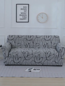 1/2/3/4 Seater Sofa Cover With Arm Sofa Protactor Stretchable Sofa Cover Skin Friendly Washable Furniture Protector  Sofa Cover