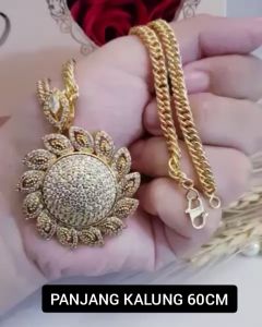 Kalung Hijab Xuping Aksesoris Wanita Panjang 60cm