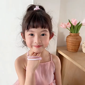 Set Ikat Rambut Isi 3 Karet Kunciran Wanita Anak Perempuan Aksesoris Fashion Korea HG KCR23