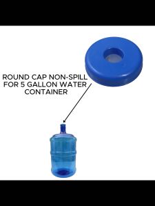 Round Cap Non Spill Bottle Cover 5pcs