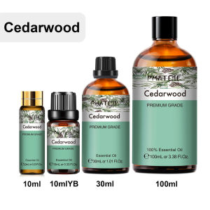 PHATOIL 1PCS Cedarwood Essential Oil 10ml/30ml/100ml - Pure Natural for AromatherapyDiffuserMassageCandle Making Hair Care