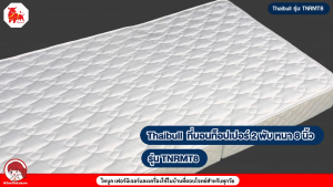 Thaibull ที่นอน PE เบาะเตียงนอน พับได้ 2 ตอน เบาะรองพื้น Topper ขนาด 3.5 ฟุต หนา 8 นิ้ว รุ่น TNRMT8-105 (พับไม่เท่ากัน)