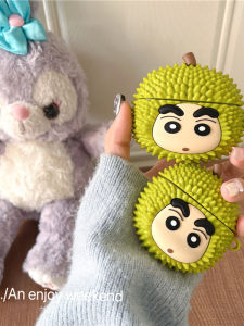 Sanag S7S Earphone Protective Case Cartoon Durian Design Silicone Soft Shell Anti-Fall Suitable for Swimming And Sand Activities