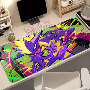 Bandai | Anime Mouse Pad Colorful Gamer Cabinet P-pokemon Toxtricity Mousepad Keyboard Rug Laptop Gaming Accessories Rubber Desk Mat