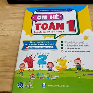 Sách Ôn Hè Toán Tiếng Việt Tiếng Anh Lớp 1 - Dành Cho Học Sinh Lớp 1 Lên Lớp 2