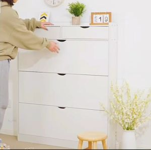 ตู้วางรองเท้า เก็บรองเท้า ชั้นวางรองเท้า สไตล์มินิมอลทรงสูงทันสมัย วัสดุไม้ชั้นดี ดีไซต์สวย วางรองเท้า หรือ ตู้วางรองเท้า หรือ ตู้เก็บรองเท้า