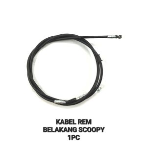 Kabel Rem Belakang Scoopy - Cable Cabel Tali Seling Kawat Rim Brake Break Honda Scoopy Karbu Lama Old Panjang Kabel 189 cm