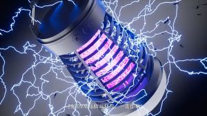 Multifunctional Mosquito Killer Lamp Silent  LED Light Rechargeable Portable Household Mosquito Killer Outdoor Camping Lamp