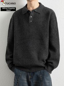 TUCANO | New High-Texture Polo Collar Sweater Knit Underwear